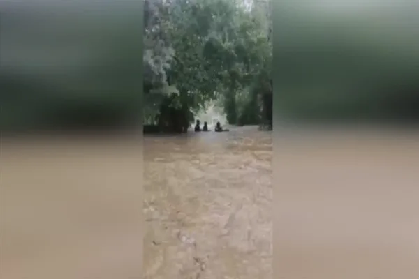 Kemerburgaz’da sel sularının etkisi gün ağarınca ortaya çıktı