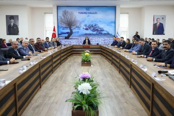 Tunceli’de 17,8 milyar liralık 130 yatırım projesi değerlendirildi