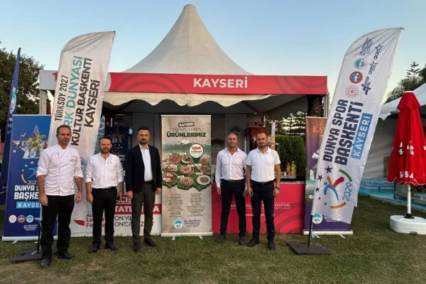 Kayseri, Adana Lezzet Festivali’nde kültürünü ve gastronomi zenginliğini tanıtıyor