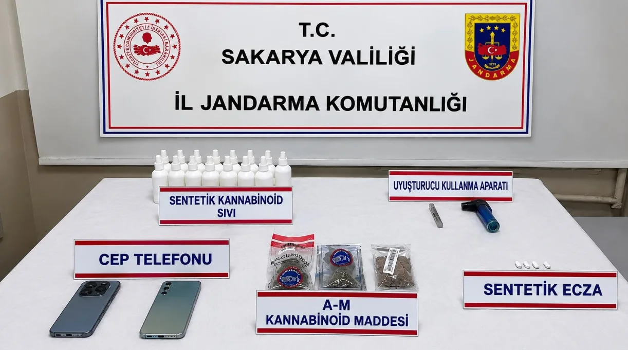 Sakarya’daki uyuşturucu operasyonlarında 3 şüpheli tutuklandı