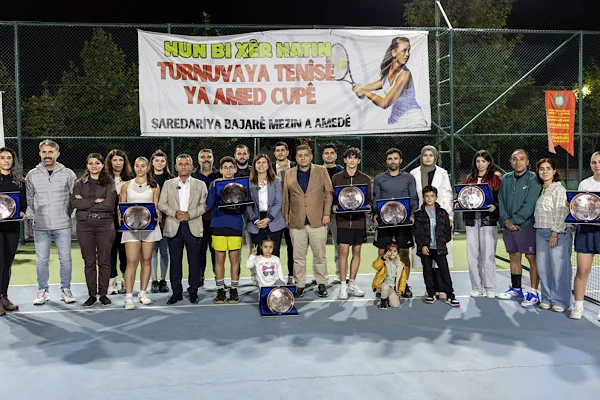 16’ncı Amed Cup Tenis Turnuvası, 354 sporcunun katılımıyla tamamlandı