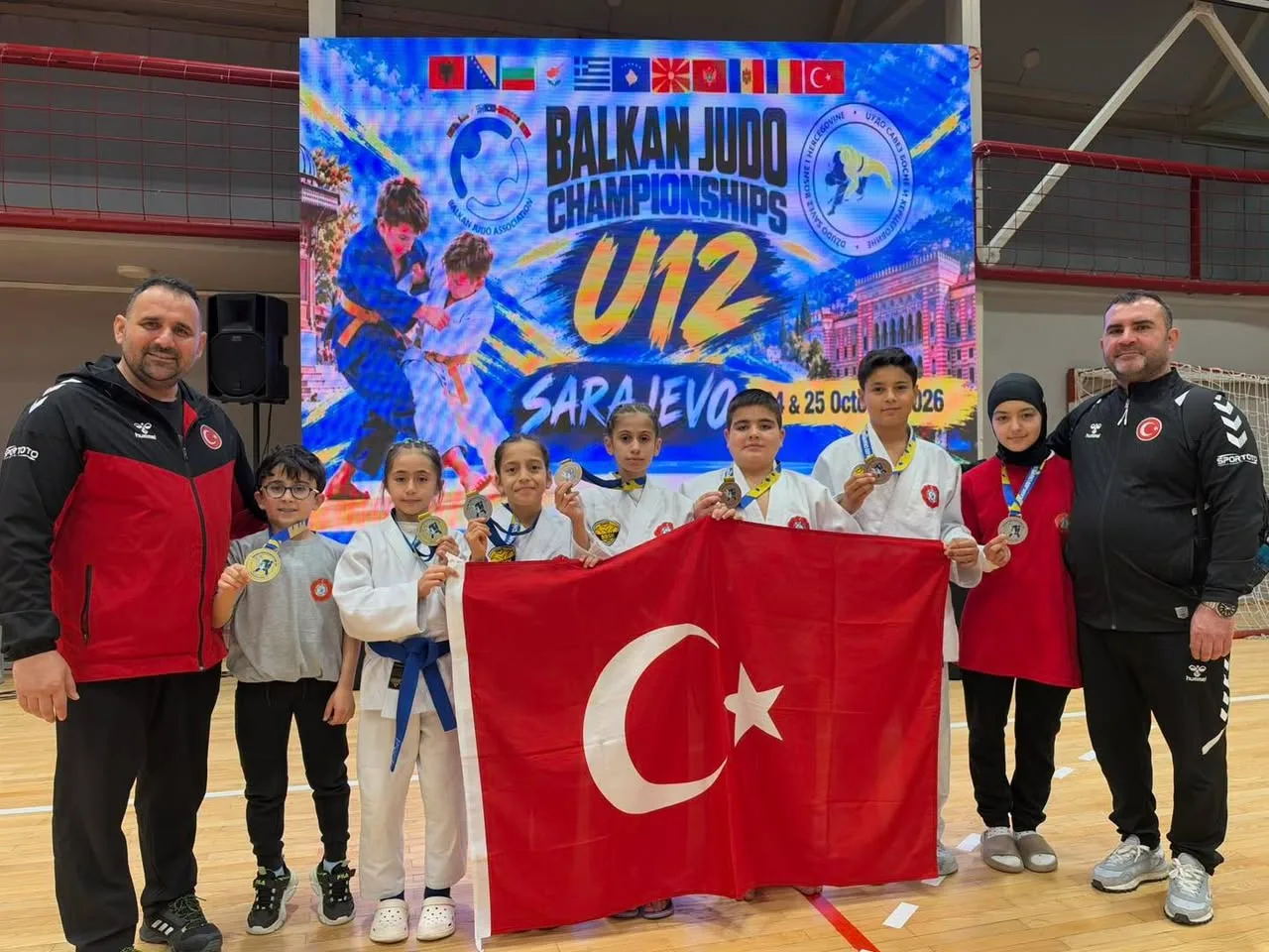 Konya Büyükşehir Belediyespor, Balkan Judo Şampiyonası’ndan 7 madalyayla döndü
