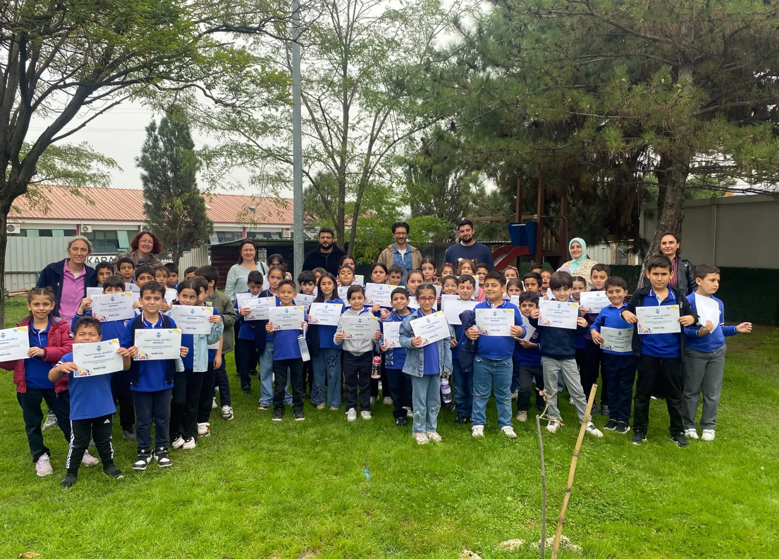 Yalova’da 11 okuldan 415 öğrenci Veteriner İşleri Müdürlüğünü ziyaret etti