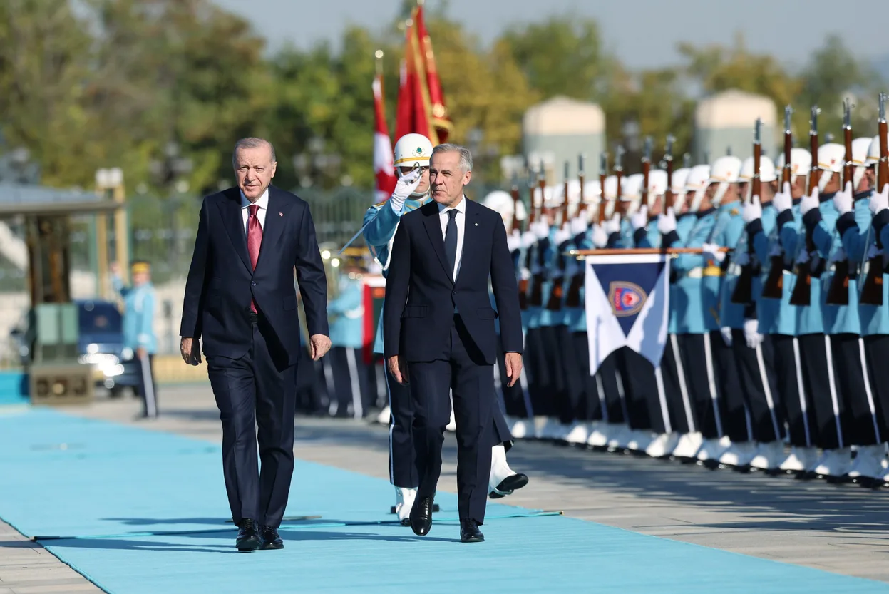 Cumhurbaşkanı Erdoğan, Kanada Başbakanı Mark Carney ile görüştü