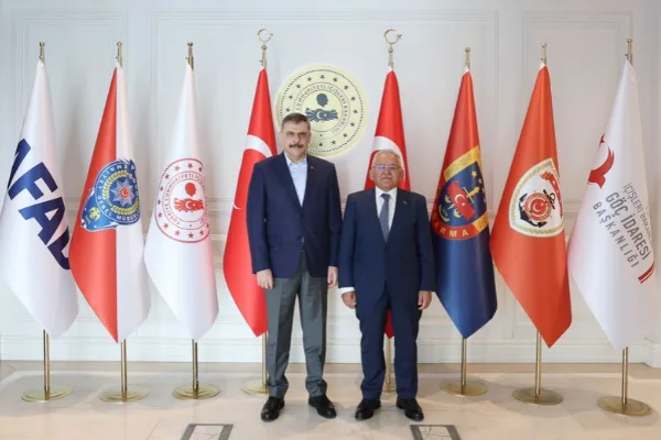 Büyükkılıç, İçişleri Bakanı Çiftçi’yi Ankara’da ziyaret etti