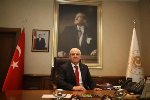 Bakan Güler, Katar’ın Ankara Büyükelçisi Faisal Bin Abdullah Al-Henzab’ı kabul etti