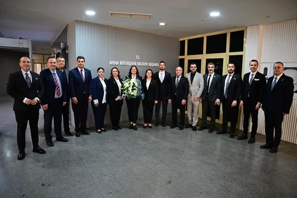 Aydın Sanayi Odası heyetinden Başkan Çerçioğlu’na ziyaret