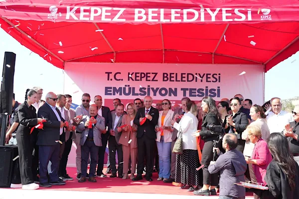 Kepez’de 47,55 milyon TL’lik Emülsiyon Tesisi: Yıllık 30 milyon TL tasarruf hedefi