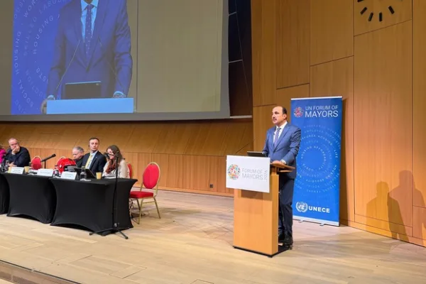 Başkan Altay, BM Belediye Başkanları Forumu'na katıldı