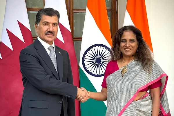 Katar-Hindistan siyasi istişarelerinin altıncı turu Yeni Delhi’de yapıldı