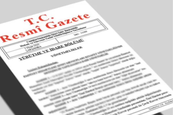 Resmî Gazete’de yönetmelik