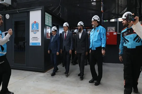 Kocaeli’de Marmara Afet Koordinasyon ve Lojistik Merkezi hizmete açıldı