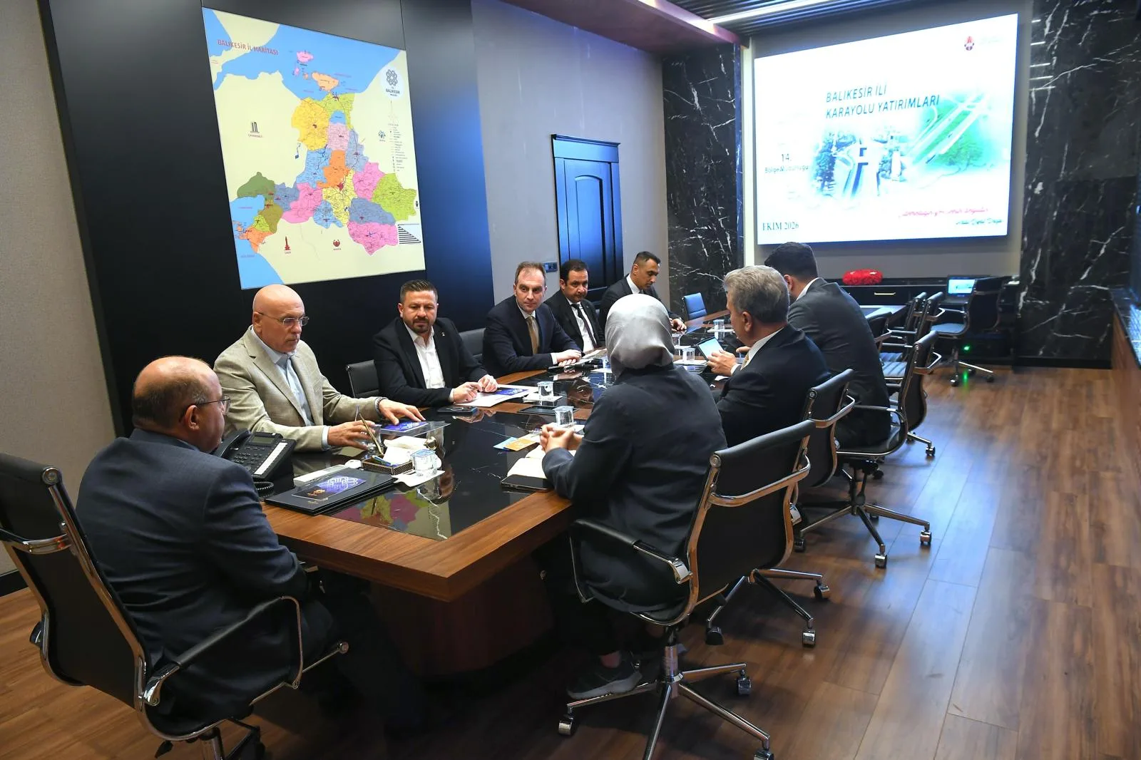 Balıkesir’de yatırım planlamaları ve devam eden projeler değerlendirildi