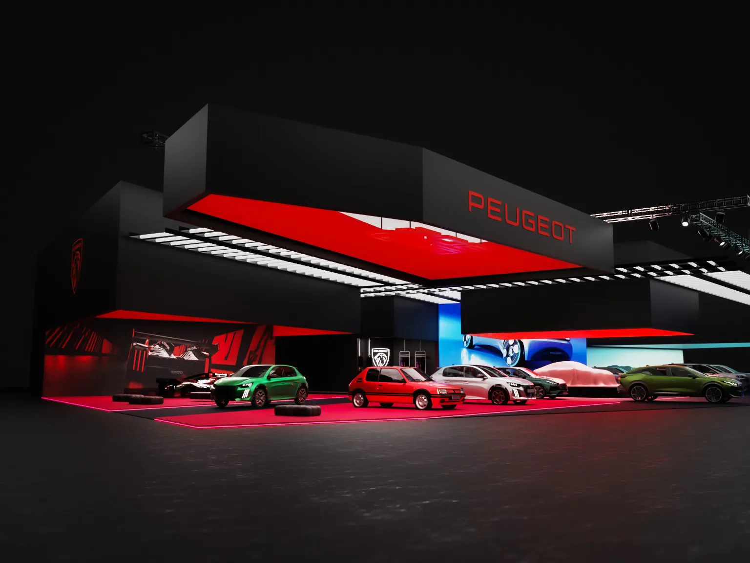 Peugeot modelleri yeni nesil stant konseptiyle Paris’te sahneye çıkıyor