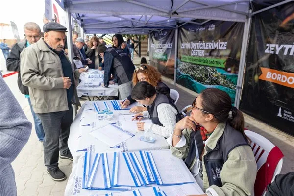 İzmir’de 391 zeytin üreticisine destek sağlandı