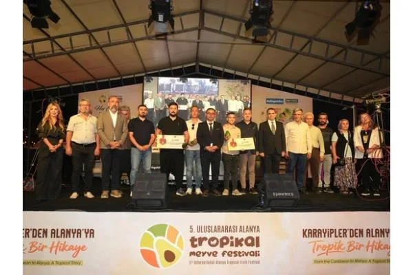 Alanya’da 5. Uluslararası Tropikal Meyve Festivali başladı