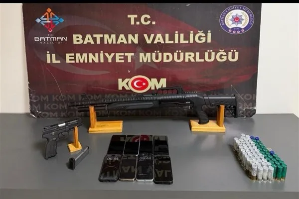 Batman’da silahlı saldırı ve 15 milyon TL haraç soruşturmasında 2 tutuklama