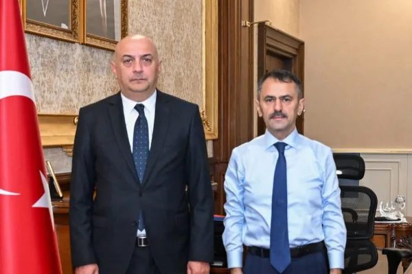 İzmit Orman İşletme Müdürü Sarımehmet’ten Vali Aktaş’a ziyaret