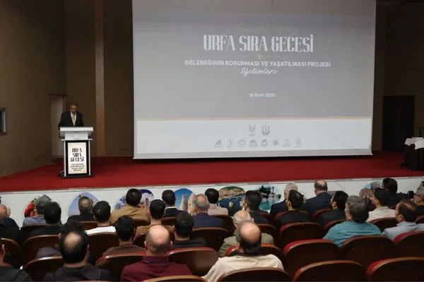 Şanlıurfa’da Urfa Sıra Gecesi geleneğinin korunması için proje başlatıldı