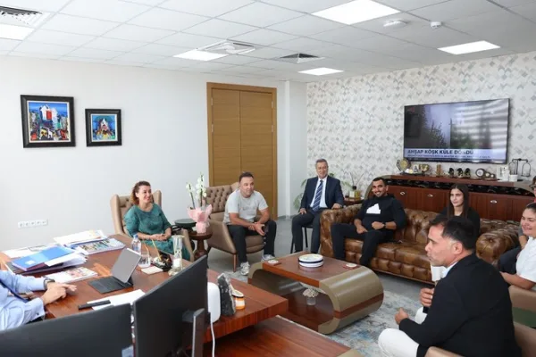 Selimiye heyetinden Marmaris Belediye Başkanı Ünlü’ye festival teşekkürü