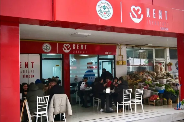 Giresun Kent Lokantası ikinci yılını tamamladı: Üç çeşit yemek 100 lira
