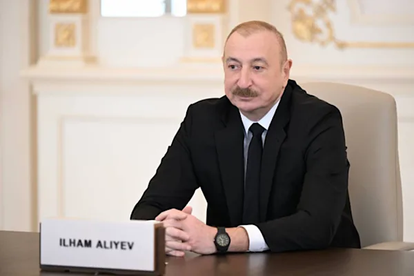 Aliyev: Azerbaycan üzerinden transit yük miktarını 15 milyon tona çıkarmayı hedefliyoruz