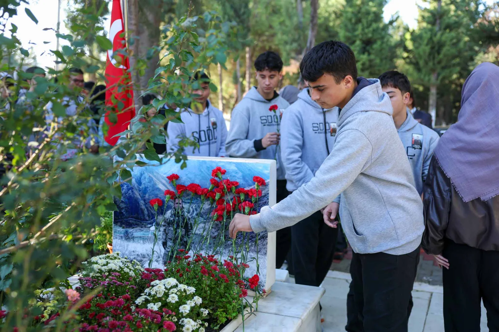 Şehit Piyade Yüzbaşı Oğuz Özgür Çevik, şehadetinin 10. yılında anıldı